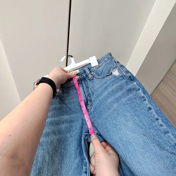 Madewell Mid-Rise Perfect Vintage Jean in Ainsdale Wash Size 25 - Picture 8 of 11